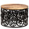 vidaXL Salontafel 60x40 cm massief mangohout