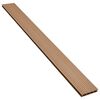 vidaXL Terrasplanken HKC met accessoires 25 m&sup2; 4 m teak