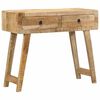 vidaXL Wandtafel 90x32x75 cm massief ruw mangohout