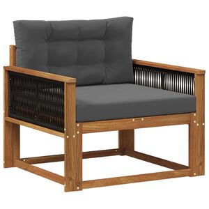 vidaXL Buiten Midden Sofa Naturel