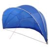 vidaXL Pooldome 546 x 516 x 250 cm 185T polyester met PU-coating