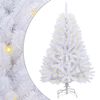 vidaXL Kunstkerstboom met 150 LED Wit 120 cm PVC en Metaal