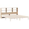 vidaXL Hoofdbord met opbergruimte 200 cm massief grenenhout