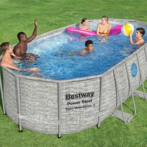Bestway Power Steel Zwembadset Swim Vista Series 549x274x122 cm