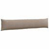vidaXL Sofa Kussens 2 stuks Taupe 200 x 40 cm Stof