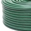 vidaXL Tuinslang met koppelingsset 0,5'' 100 m PVC groen