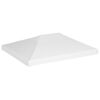 vidaXL Prieeldak 270 g/m&sup2; 4x3 m wit