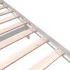 vidaXL Bedframe massief grenenhout wit 135x190 cm 4FT6 Double