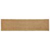 vidaXL Gebied Tapijt Beige 60 x 250 cm Jute