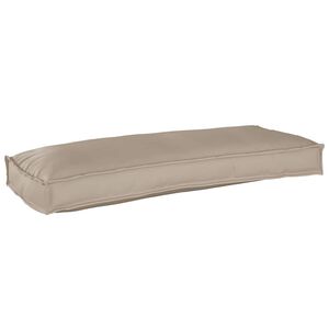 vidaXL Kussen Taupe 100 x 40 x 8 cm Oxford Stof