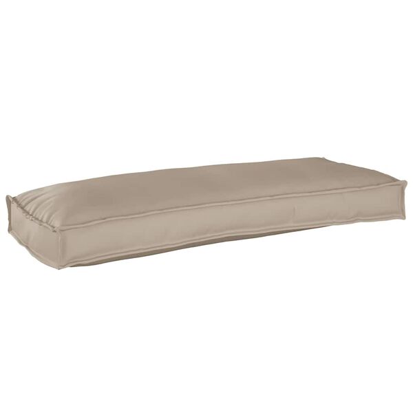 vidaXL Kussen Taupe 100 x 40 x 8 cm Oxford Stof