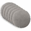 vidaXL Kussensloop 6 pcs HEERLEN Lichtgrijs &Oslash; 50 cm corduroy