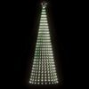 vidaXL LED-kerstboom 688 LEDs koud wit 300 cm