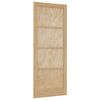 vidaXL Binnendeur Naturel 86 x 211 cm Multiplex
