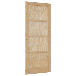 vidaXL Binnendeur Naturel 86 x 211 cm Multiplex