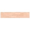 vidaXL Wandschap 100x20x4 cm massief beukenhout