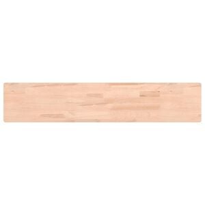 vidaXL Wandschap 100x20x4 cm massief beukenhout
