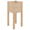 vidaXL Plantenbak 31x31x70 cm massief grenenhout
