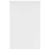 vidaXL Bureau 100x50x76 cm bewerkt hout wit