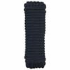 vidaXL Boottouw 12 mm 15 m Koninklijk Blauw Polyester