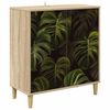 vidaXL Dressoir ELBURG Sonoma 69 x 33 x 75 cm Bewerkt hout