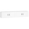 vidaXL Tv-wandmeubels 2 st 100x34,5x40 cm wit