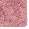 vidaXL Vol jaar dekbed Roze 155 x 200 cm Microfiber en Teddy fleece