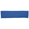 vidaXL Pallet Kussen Set 2 pcs Koninklijk Blauw 150 x 40 x 8 cm