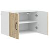 vidaXL Keukenwandkasten met de deur 2 pcs Sonoma Eiken 60 x 31 x 40 cm