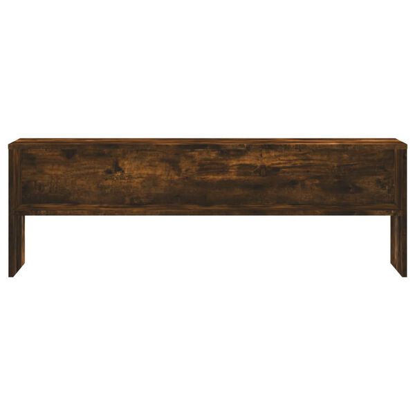 vidaXL Tv-meubel 120x40x40 cm bewerkt hout gerookt eikenkleurig