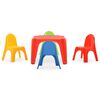 vidaXL Kindertafel en stoelenset PP