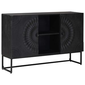 vidaXL Dressoir Zwart 105 x 30 x 68 cm