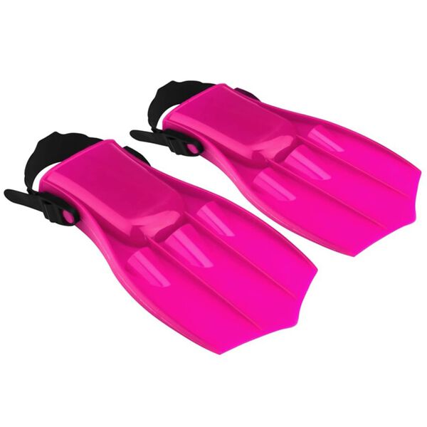 Waimea Duikset met bril / snorkel / flipper junior 34-38 roze / zwart