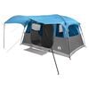 vidaXL Tunneltent 10-persoons Blauw Polyester en staal