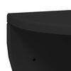 vidaXL Wandplank Wandgemonteerd Zwart 38 x 19 x 19 cm Bewerkt hout