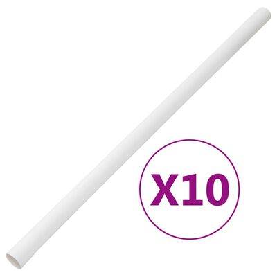vidaXL Kabelgoten Ø30 mm 10 m PVC