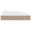 vidaXL Hoekschappen zwevend 2 st 25x25x3,8 cm MDF wit
