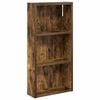 vidaXL Badkamer wandkast Gerookte Eik 30 x 10 x 60,5 cm
