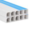 vidaXL Kabelgoot zelfklevend 30x20 mm 10 m PVC