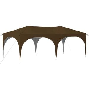 vidaXL Pop-up partytent 575 x 288 x 245 cm Taupe Oxford Stof