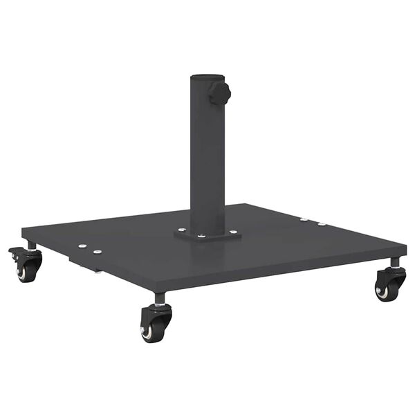 vidaXL Parasolvoet Donkergrijs 45 x 45 x 31,5 cm