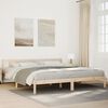 vidaXL Bedframe extra lang zonder matras massief grenenhout 180x220 cm