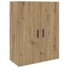vidaXL Highboard Artisan Eiken 69,5 x 34 x 180 cm Bewerkt hout