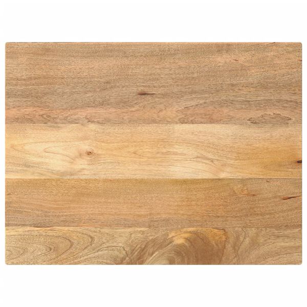 vidaXL Tafelblad rechthoekig 90x70x2,5 cm massief mangohout