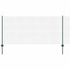 vidaXL gelast draadhek met palen 100 x 1 m PVC-Coated Staal Groen Mesh