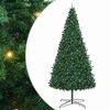 vidaXL Kerstboom met decoratieve slingerlichten Groen 400 cm PVC