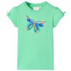 Kindershirt 116 lichtgroen