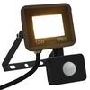 vidaXL Spotlight met sensor LED 10 W warmwit