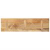 vidaXL Tafelblad rechthoekig 110x20x2,5 cm massief mangohout