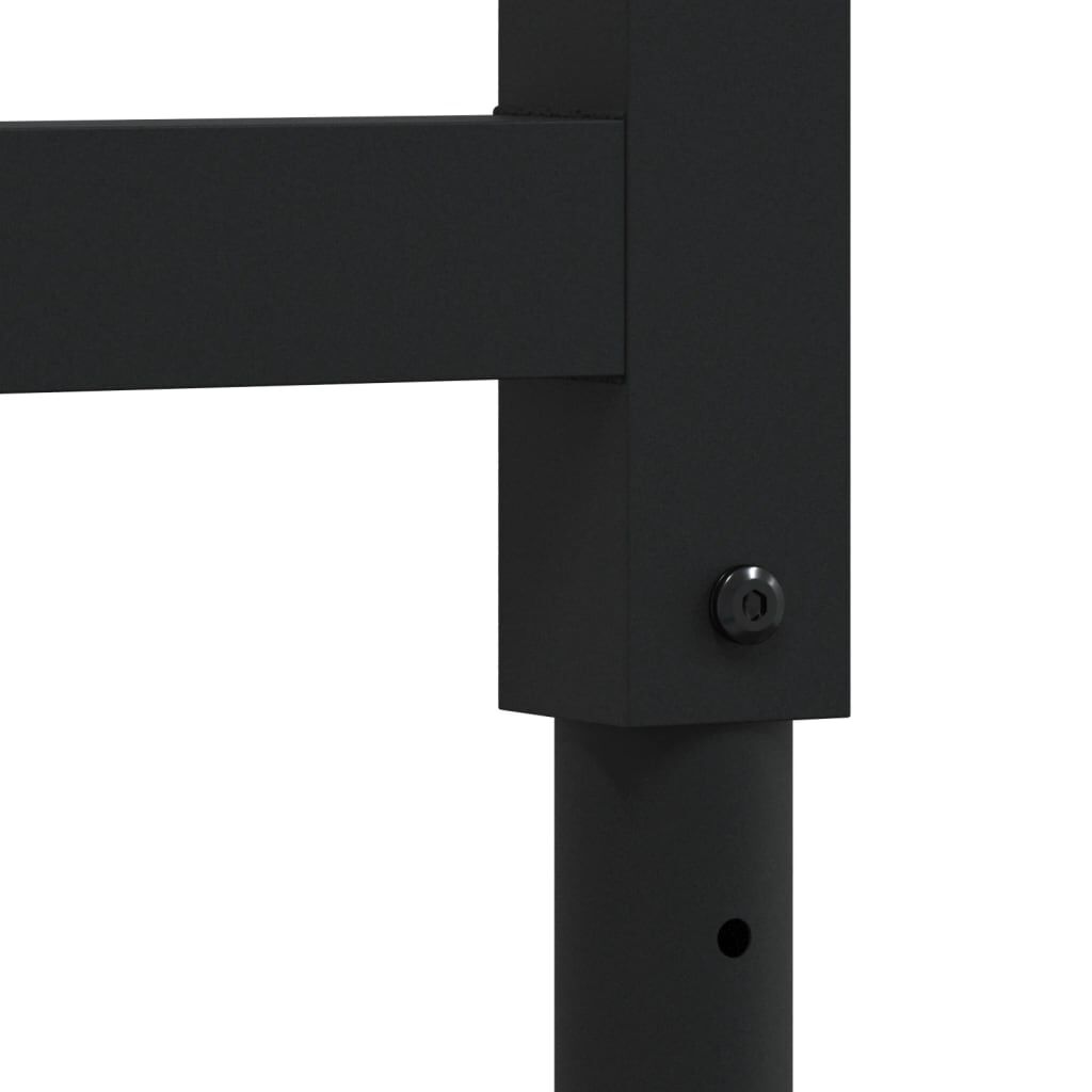 vidaXL Werkbankframes verstelbaar 2 st 55x(69-95,5) cm metaal zwart